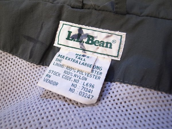 XL L.L.Bean GORE-TEX JACKET nylon jacket ナイロンジャケット ナイロン ジャケット goretex エルエルビーン ll bean l.l l. ゴアテックス_画像9