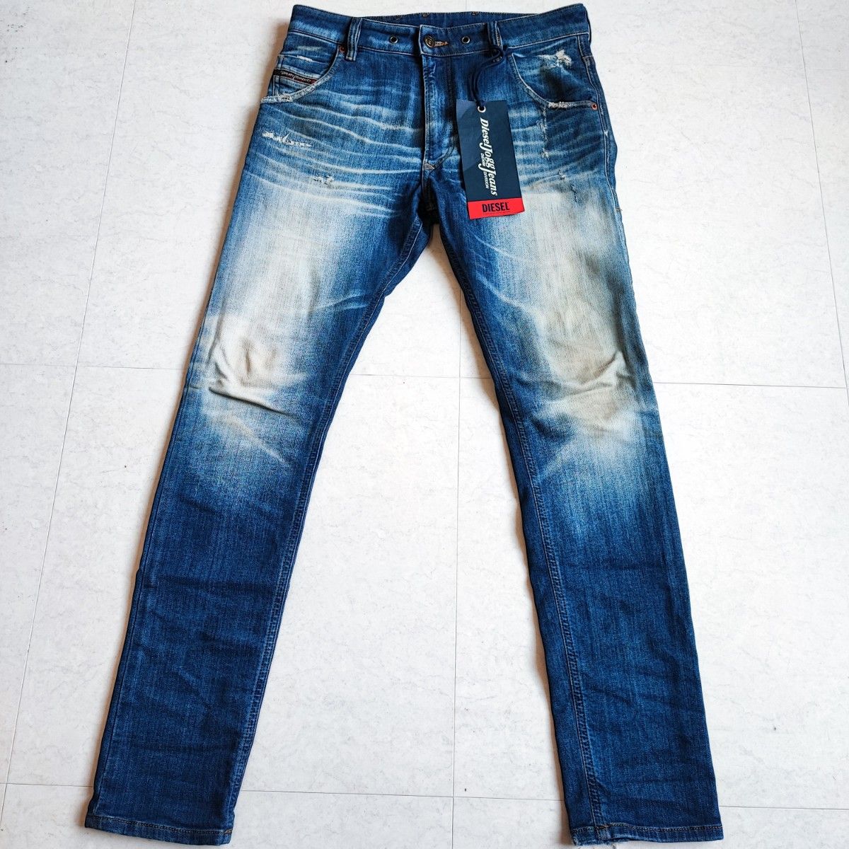 美品 DIESEL W28 デニム ジーンズ ジョグ jeans KROOLEY JOGG 美品 DIESEL W28 デニム ジーンズ ジョグ jeans KROOLEY JOGG