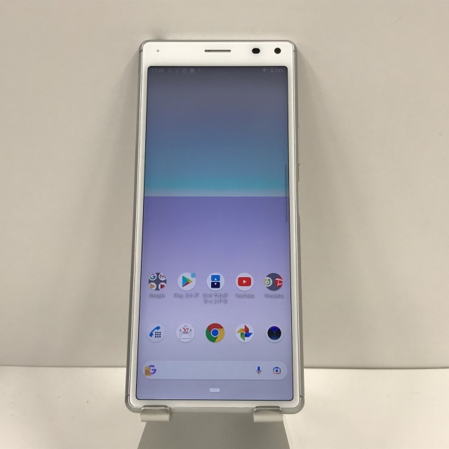 Xperia 8 902SO ホワイト Y!mobile 本体 n05993【中古】