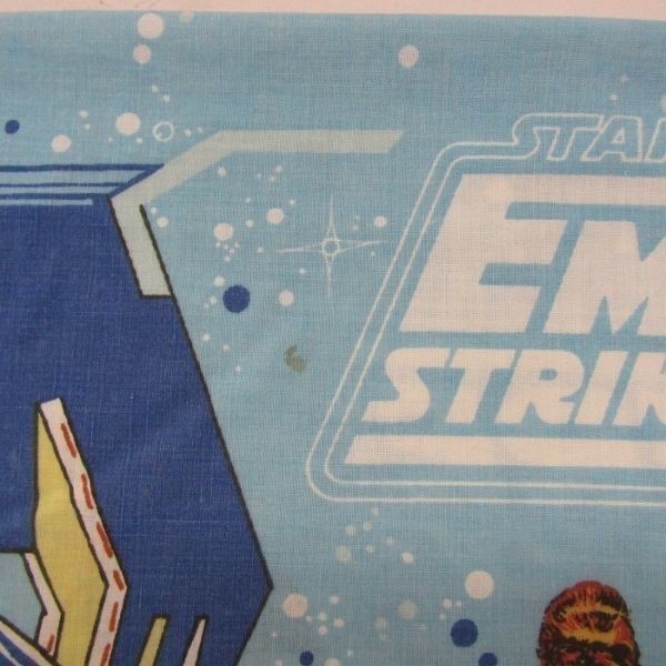 70s USA製 Vintage STAR WARS サイズ 49×74.5cm ピロ ケース 枕 カバー キャラクター シーツ スター ウォーズ 古着 ビンテージ 1MA1603_画像10