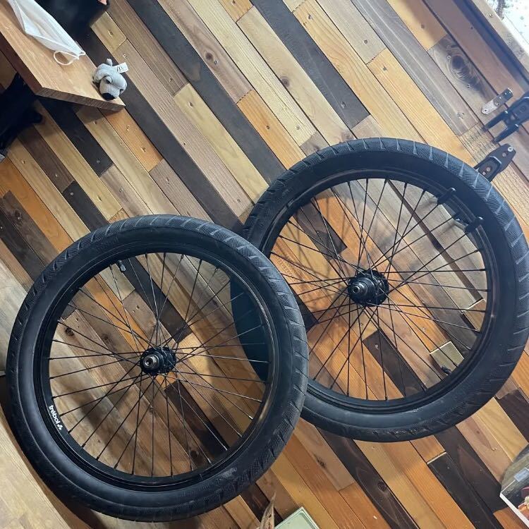 セール 登場から人気沸騰 BMX フロント リア ホイール セット Wheel