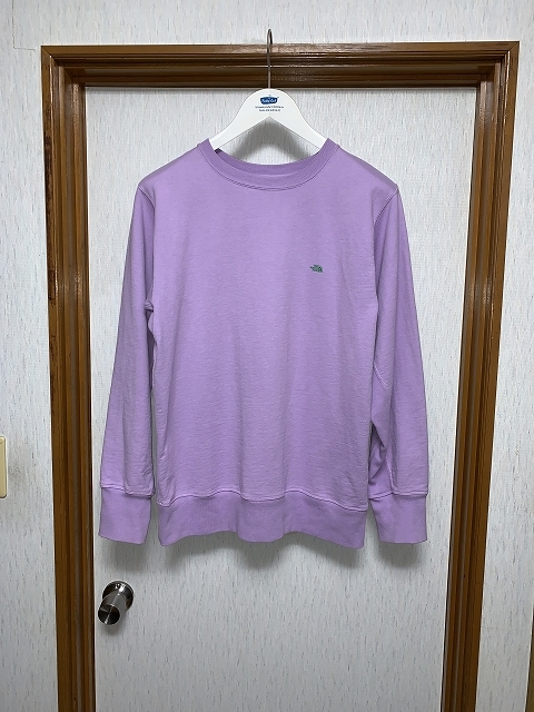 M 22ss THE NORTH FACE PURPLE LABEL 10oz Mountain Crew Neck Sweat NT6903N スウェット