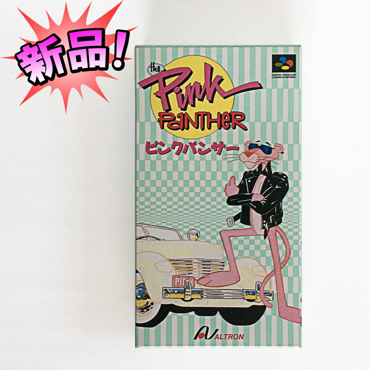 新品 ☆ スーパーファミコンソフト「ピンクパンサー」 (PINK PANTHER ...