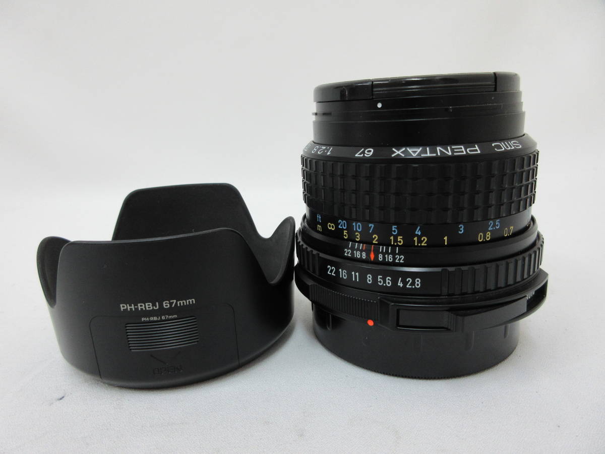 防湿庫保管 レンズフード付 3-5 PENTAX/ペンタックス smc PENTAX 67 1 ...