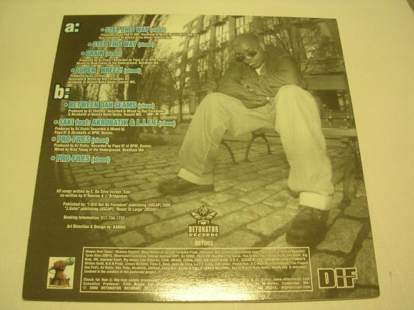 ●HIP HOP RAP 12inch●BREEZ EVAHFLOWIN'/ PRO-FILES THE EP_画像2