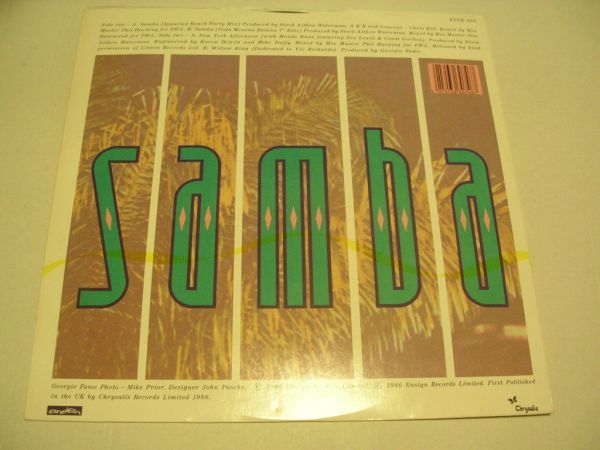 ●UK SOUL CLUB 12inch●GEORGIE FAME/ SAMBA_画像2