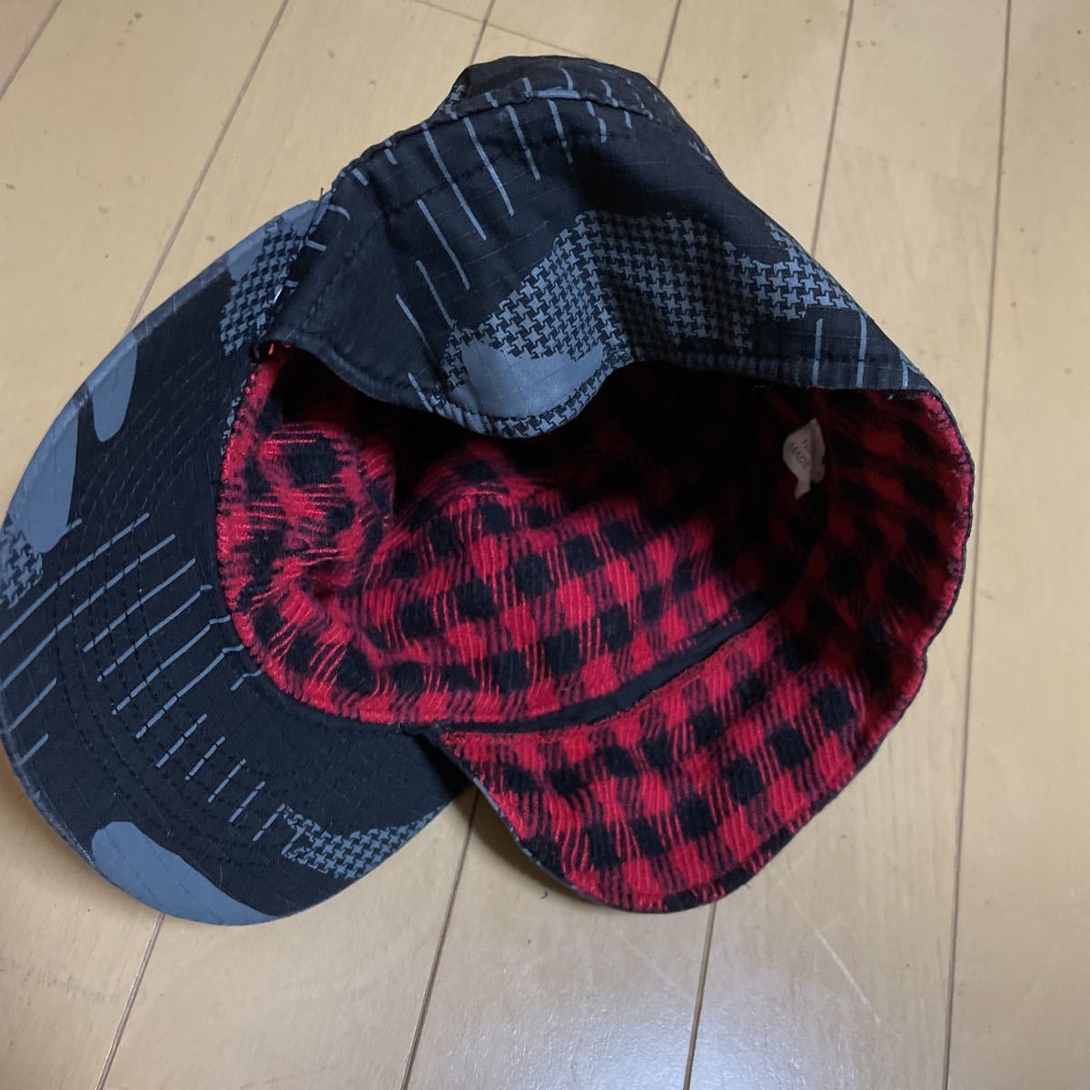 ステューシー　STUSSY フライトキャップ　ニットキャップ _画像2