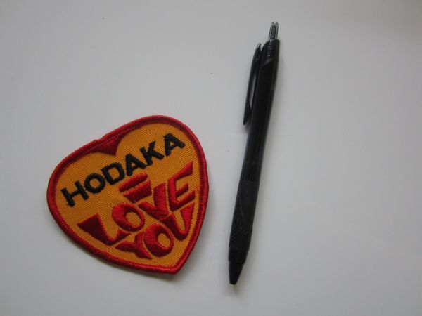 ビンテージ Hodaka I Love You 穂高 モーターサイクル ワッペン/自動車 バイク オートバイ 古着 182_画像8