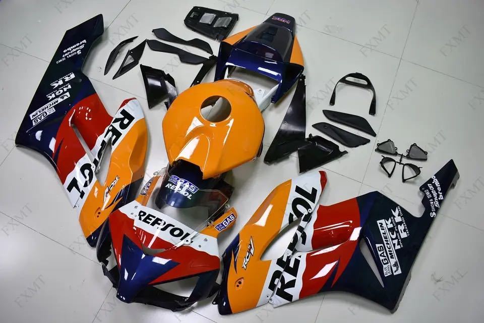 スイーツ柄 ブルー ホンダCBR1000RRレプソルカラー純正カウル | www