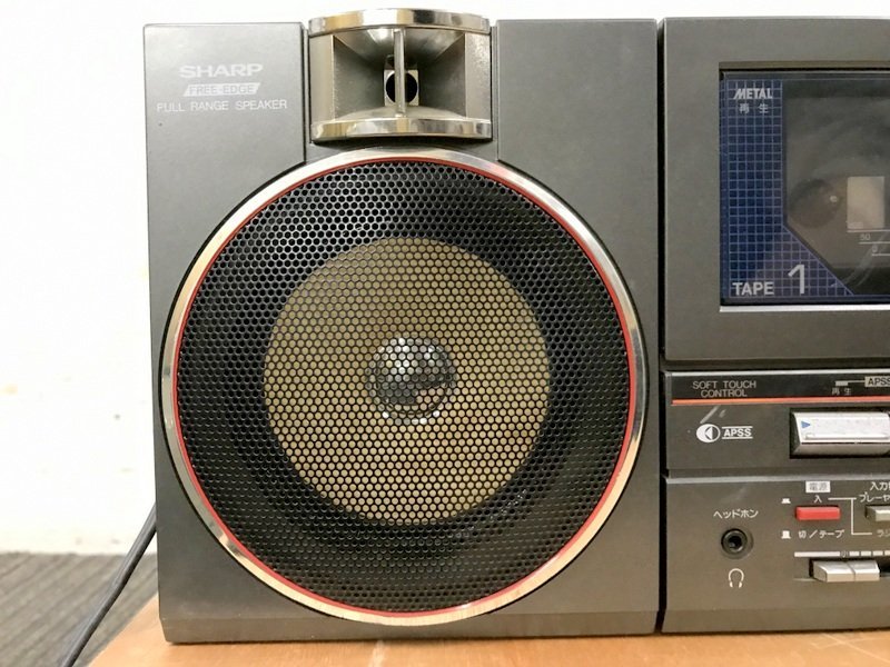 SHARP QT-88G ダブルラジカセ シャープ S1246の画像7