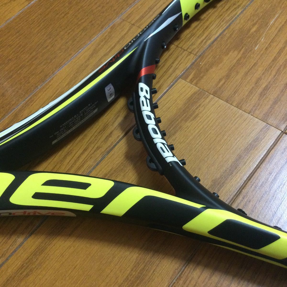 美品 バボラ アエロプロドライブ Babolat aero pro drive グリップ