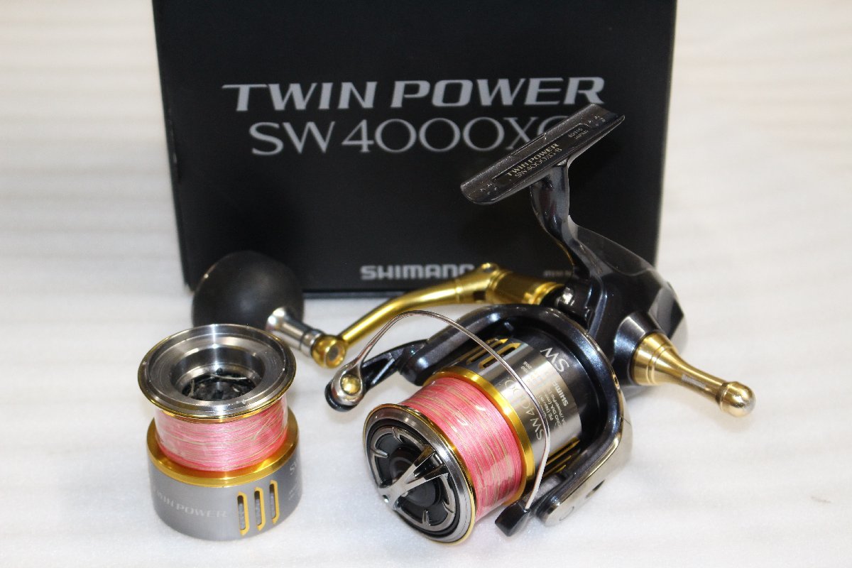 シマノ ツインパワー SW 4000XG 替えスプール付き linkbits.online