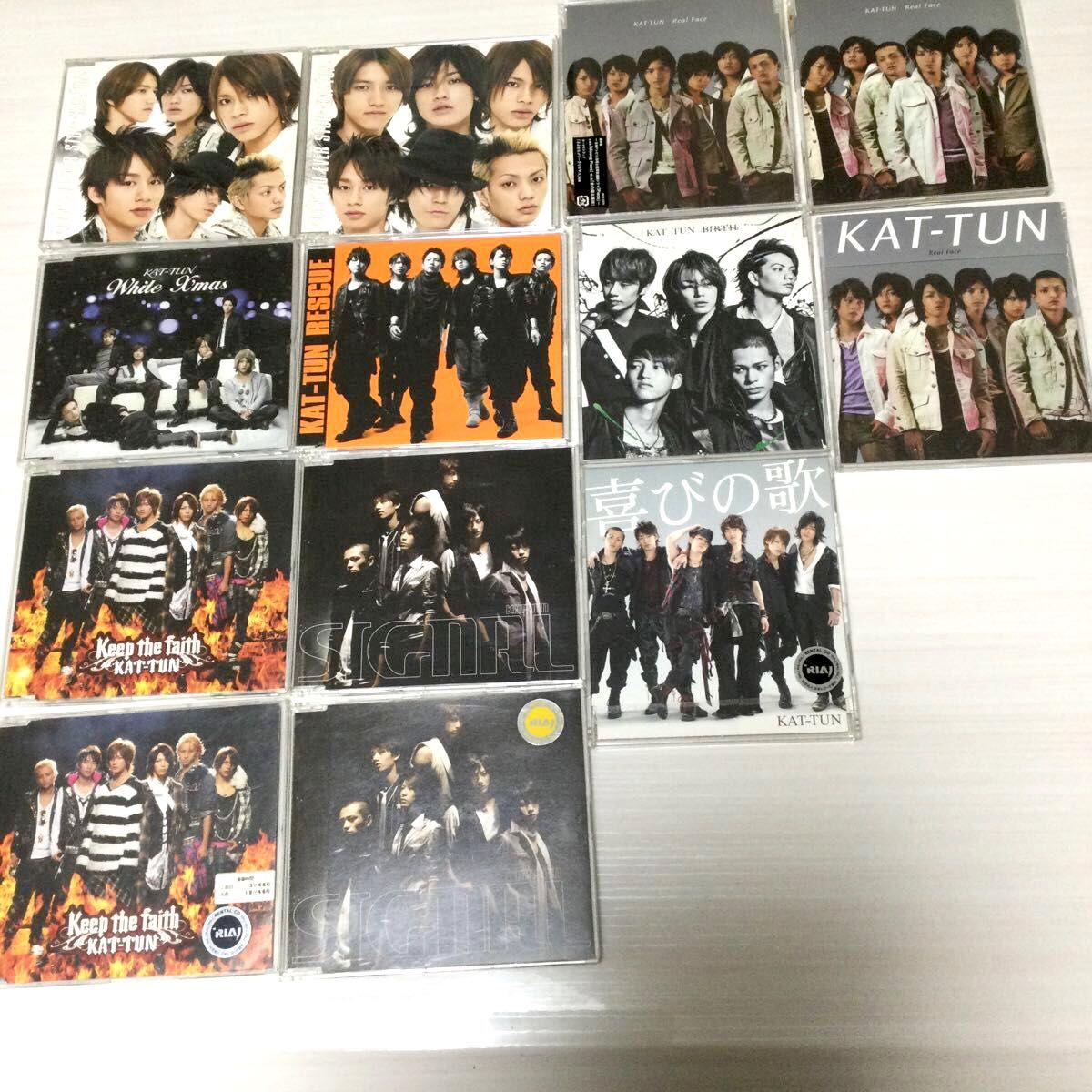 KATーTUN シングルCD 13枚セット　レンタル落ち含む