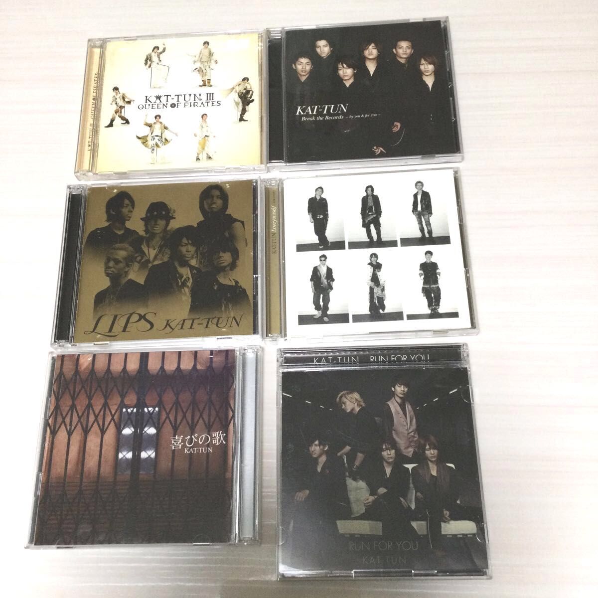 KATーＴUN   アルバムCD＋DVD/CD+DVD×4/アルバムCD   合計6点セット