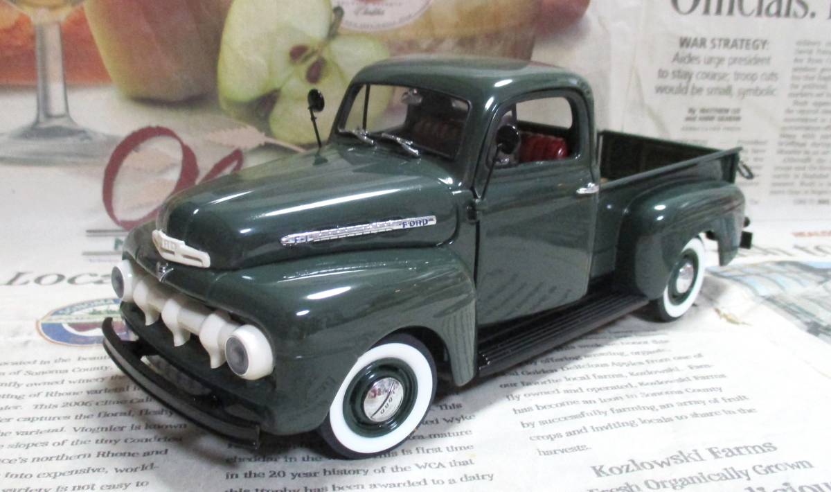 セール】 *絶版*ダンバリーミント*1/24*1951 Ford F-1 Half-Ton Pickup