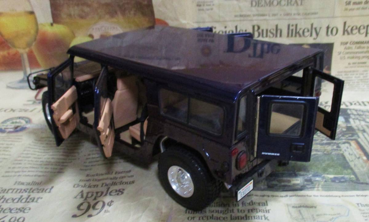 ☆絶版*EXOTO*1/18*1995 Hummer Civilian - Standox Version ☆絶版*EXOTO*1/18*1995 Hummer Civilian - Standox Version