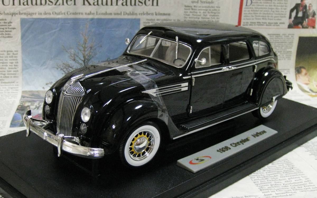 ★激レア絶版*Signature Models*1/18*1936 Chrysler Airflow ブラック≠フランクリンミント_画像1