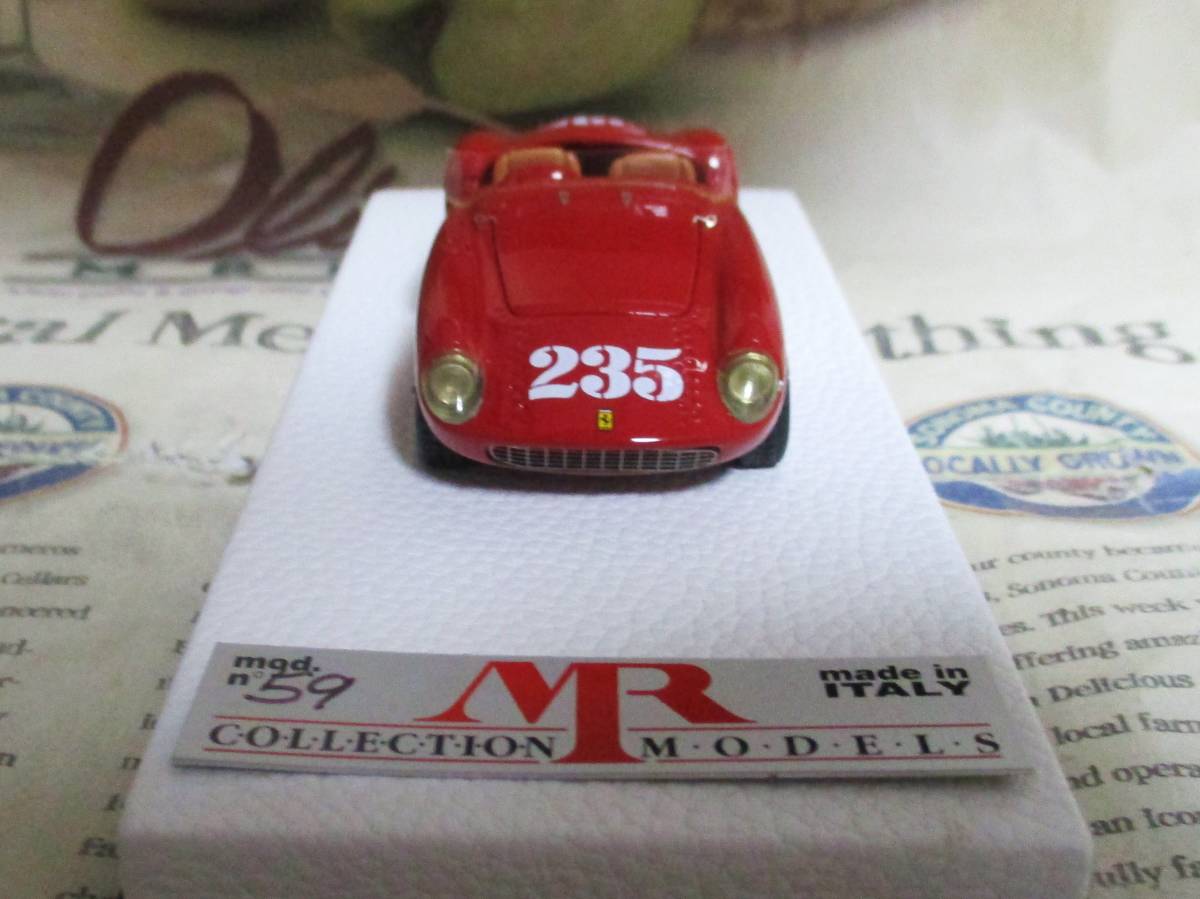 ★激レア絶版*世界499台*MR*1/43*Ferrari 500 Mondial #235 レッド≠BBR_画像3