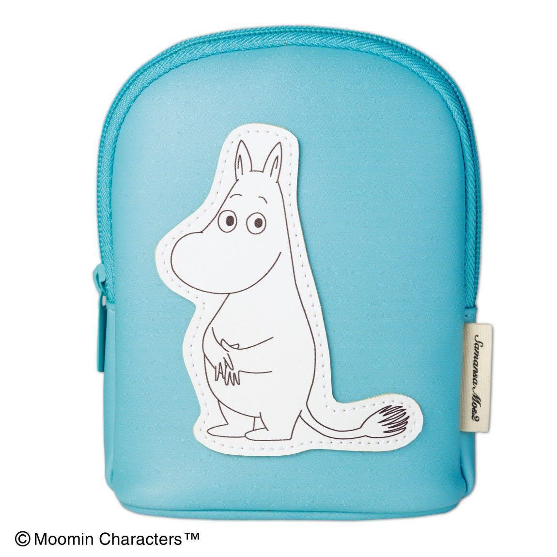 【リンネル 2020年3月号付録】MOOMIN × Samansa Mos2　ムーミン谷の仲間たち ポーチ(2種) & ネームタグ（未開封品）