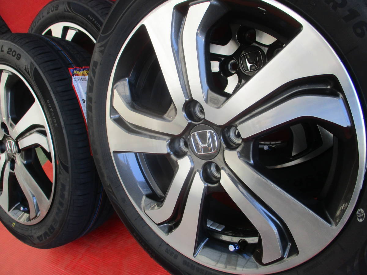 新品?正規品 フィット等に!ホンダ純正16インチ+ミネルバ製185/55R16