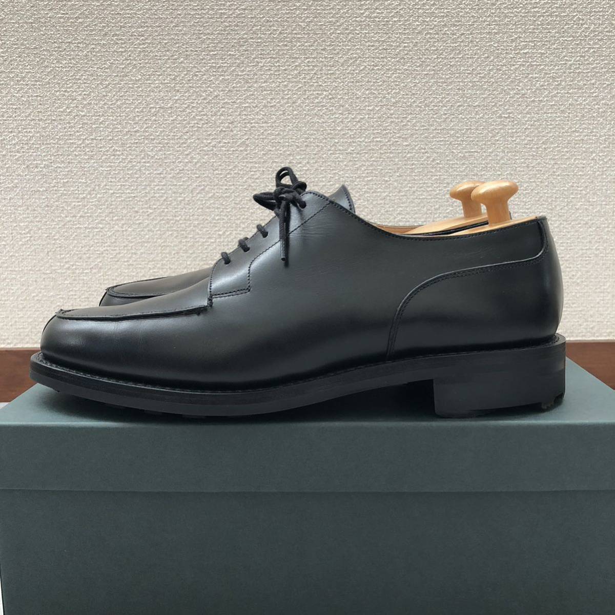 驚きの価格 クロケットアンドジョーンズ Canterbury 黒 7 1/2G 1/2E 7