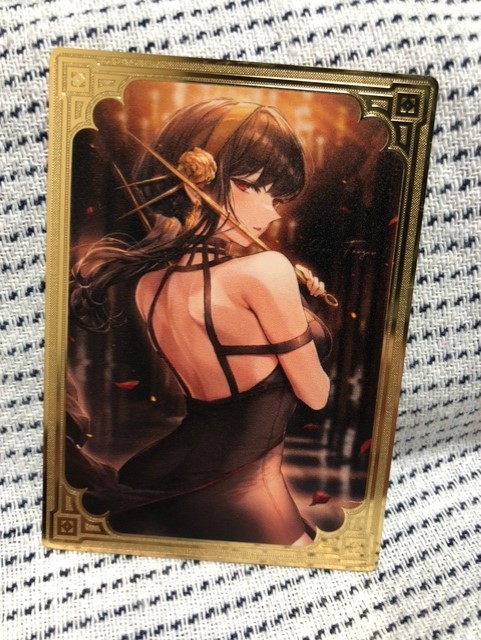 金属製カード ACGカード セクシーカード SPY×FAMILY スパイ 金属製カード ACGカード セクシーカード SPY×FAMILY スパイ