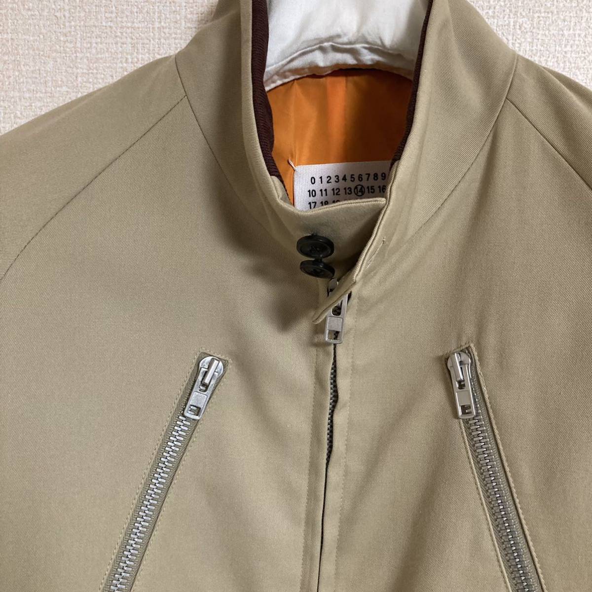 美品 Maison Margiela マルジェラ 5ZIP ブルゾン SIZE 46 美品 Maison Margiela マルジェラ 5ZIP ブルゾン SIZE 46