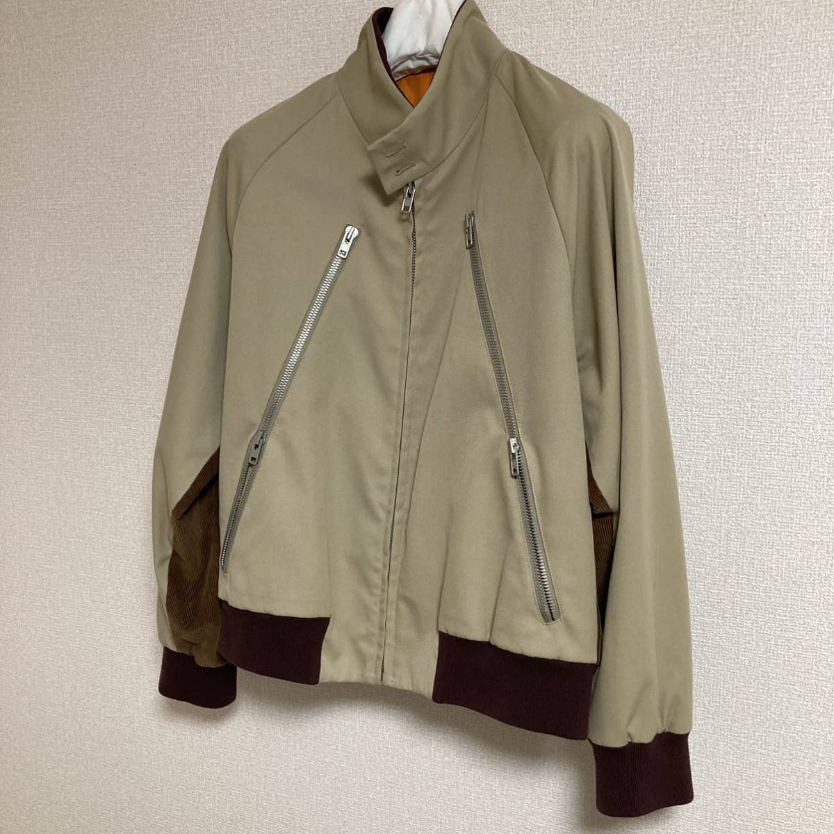 美品 Maison Margiela マルジェラ 5ZIP ブルゾン SIZE 46 美品 Maison Margiela マルジェラ 5ZIP ブルゾン SIZE 46