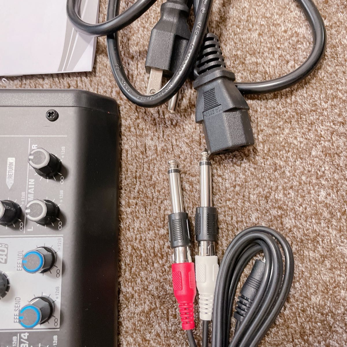 高評価低価 6チャンネルミキサー99エフェクト7バンドEQBluetoothStudio