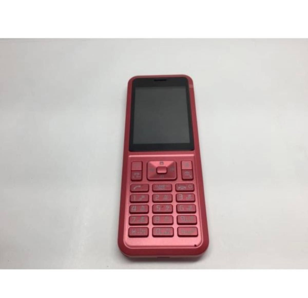 Simply ワイモバイル 携帯本体 Red - 携帯電話
