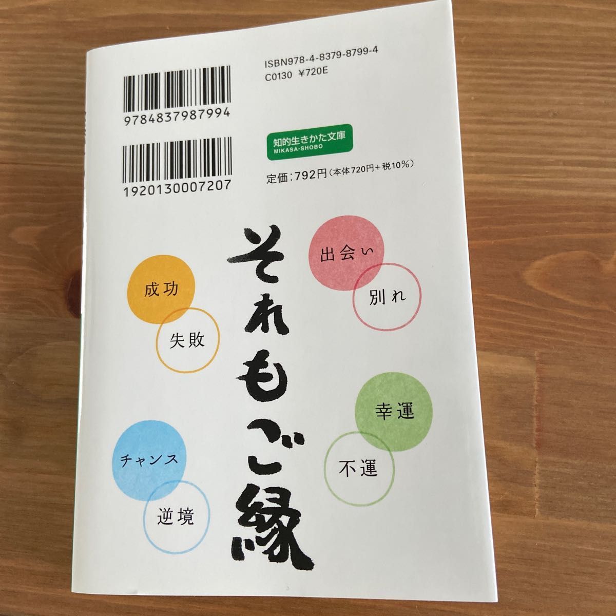 ご縁の法則　　　三笠書房