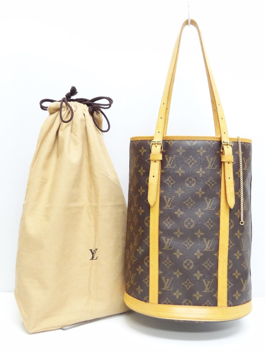 ルイヴィトン モノグラム バケットGM M42236 ショルダートート トートバッグ LOUIS VUITTON ☆P_画像1