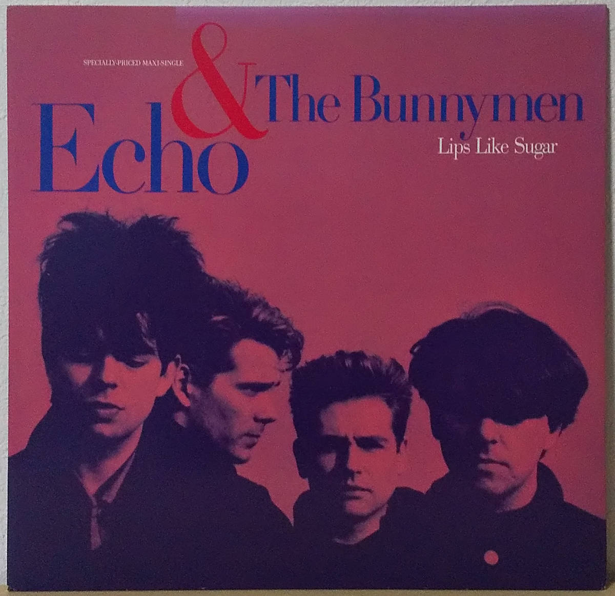 Echo & The Bunnymen - Lips Like Sugar US запись 12inch Sire - 0-20784, 9 20784-0 eko -& The *ba колено men 1987 год Ian McCulloch