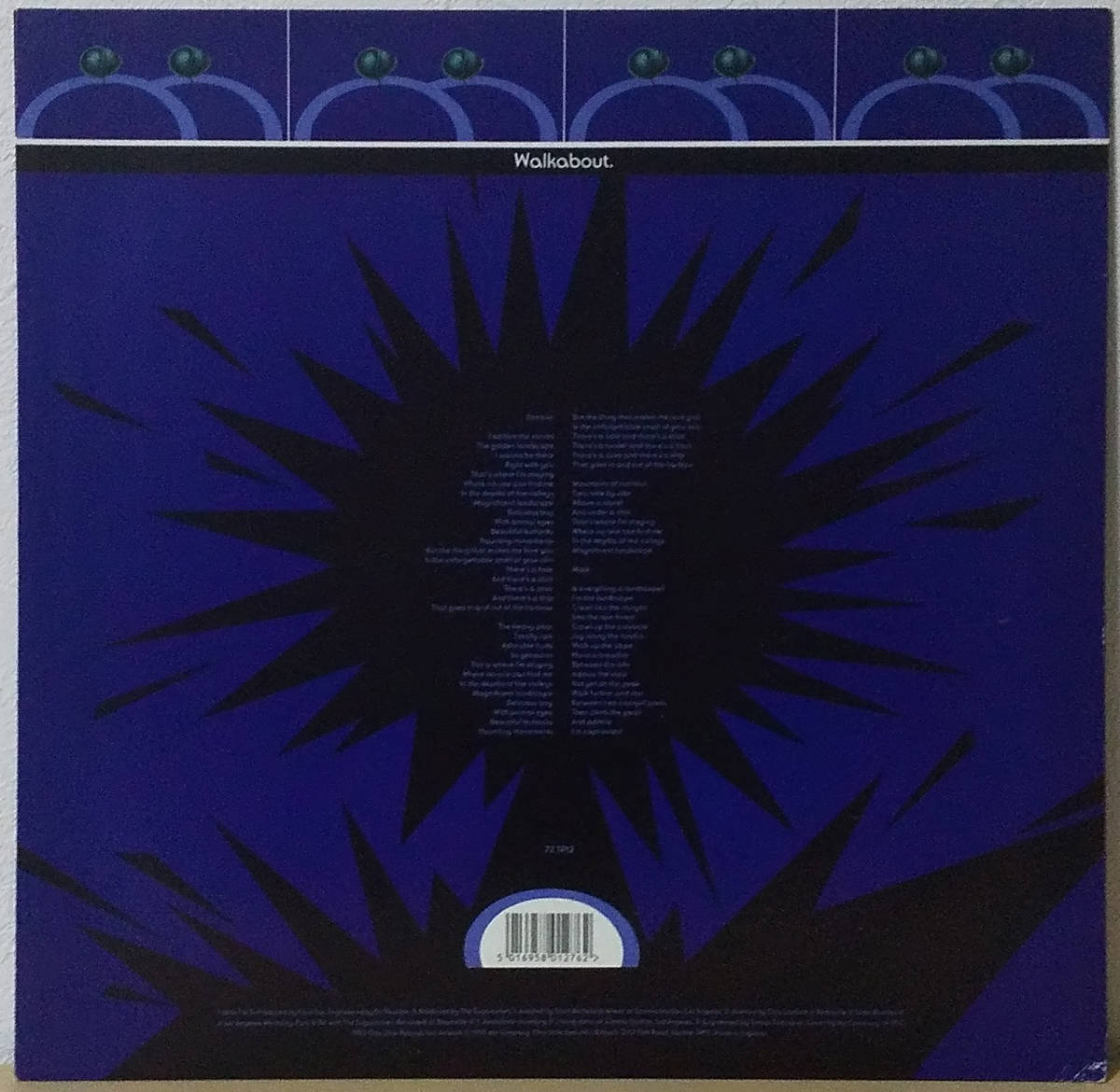 The Sugarcubes - Walkabout UK盤 12inch One Little Indian - 72 TP12 シュガーキューブス 1992年 Bjork_画像2
