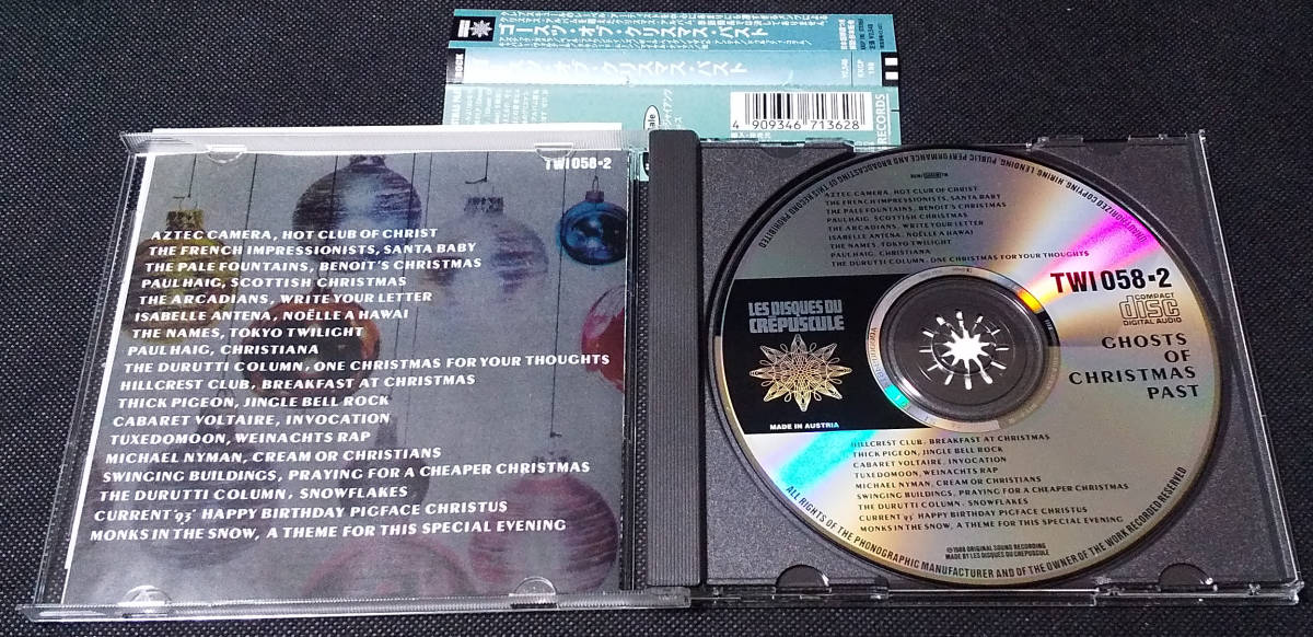 [帯付] Ghosts Of Christmas Past 国内盤 CD キング - KKCP-198 2000年 Aztec Camera, The Pale Fountains, Paul Haig, The Durutti Columnの画像4