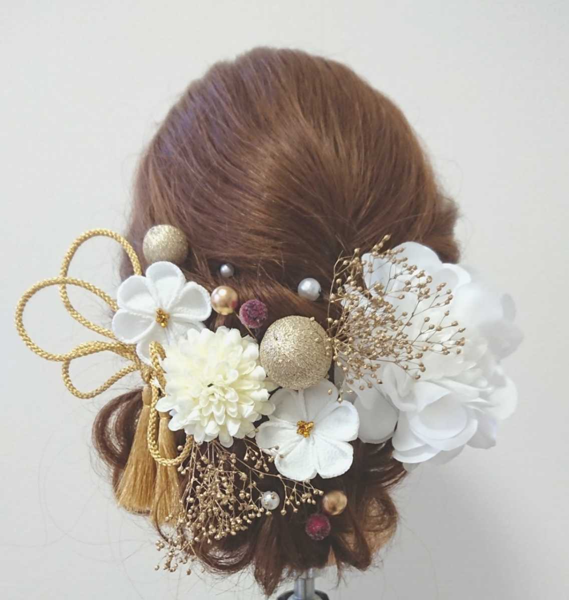 ヤフオク! - 花嫁髪飾り 結婚式髪飾り 和装髪飾り 白無垢髪飾り 色打掛...