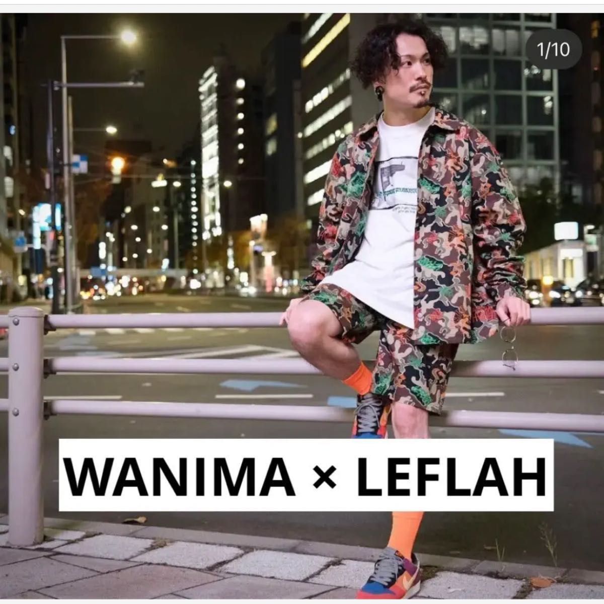 LEFLAH ✕ WANIMA コラボバッグ - ショルダーバッグ