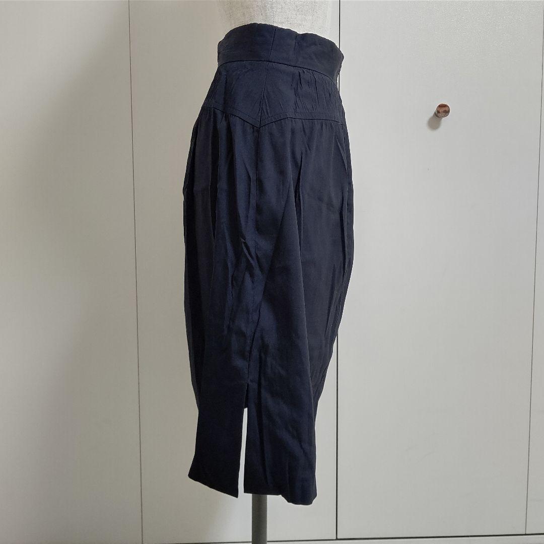 良品】グッチ(Gucci)シンプルシルクスカート|PayPayフリマ