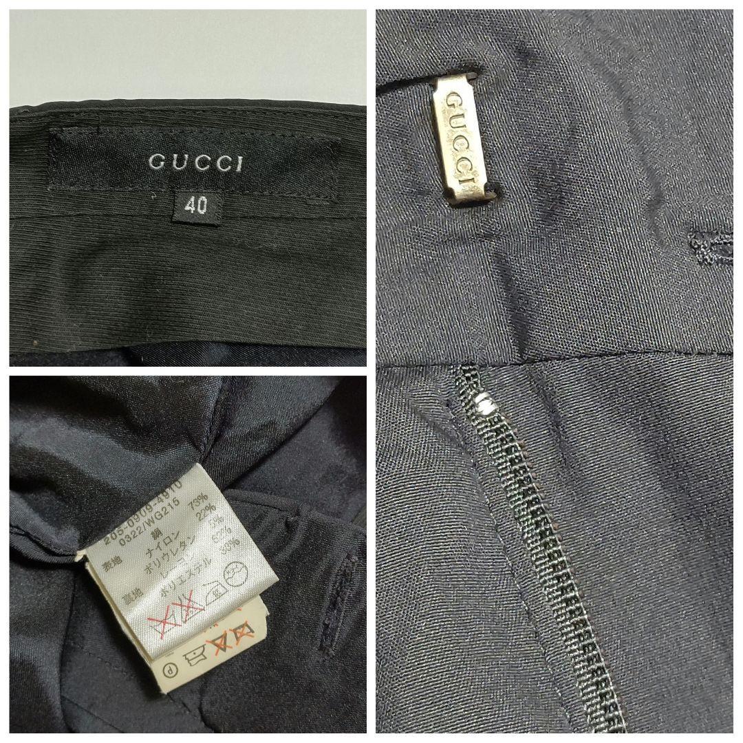 良品】グッチ(Gucci)シンプルシルクスカート|PayPayフリマ