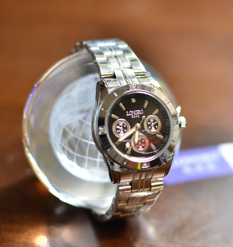 LONGBO キュートな女性用腕時計（紫・電池も新品）＃A1_画像8