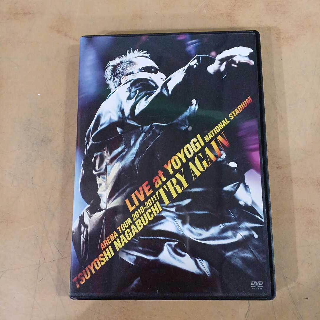 長渕剛 LIVE at YOYOGI ARENA TOUR 2010-2011 TRY AGAIN DVD 2枚組 アーティスト 中古 長期保管_画像1