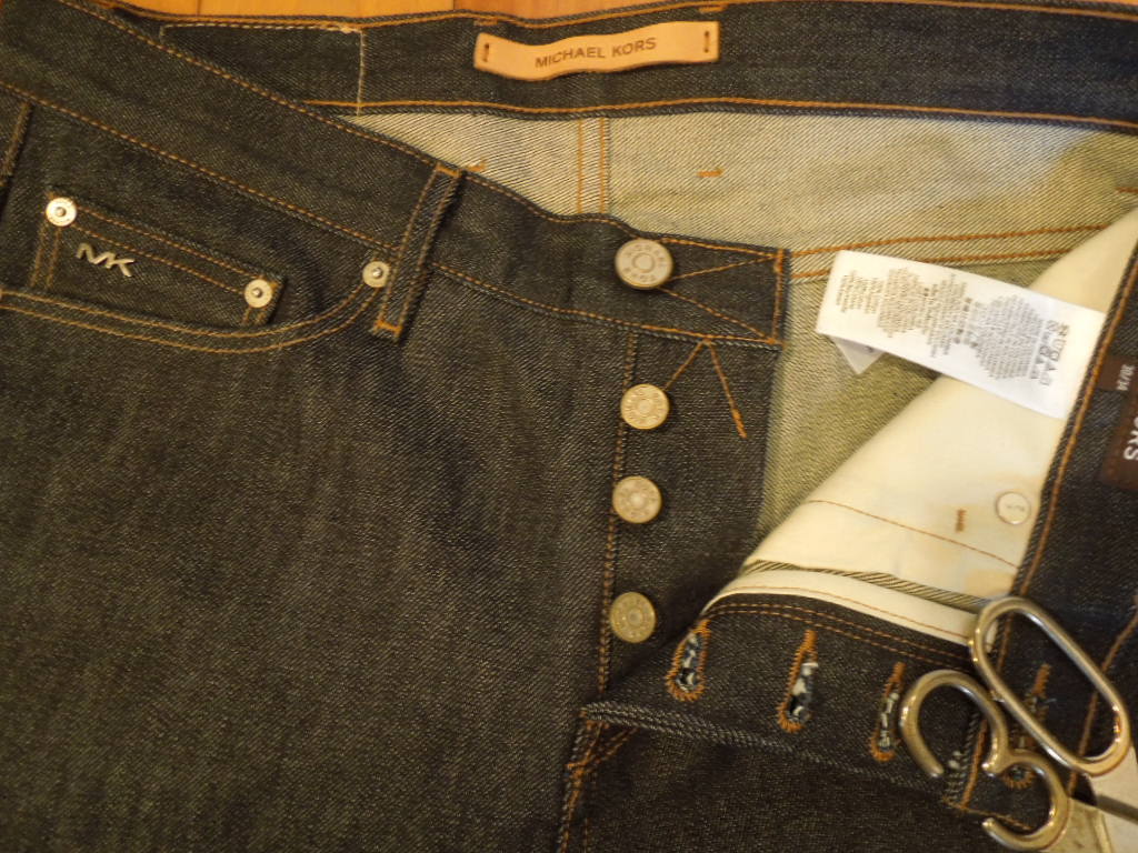MICHAEL KORS Michael Kors индиго джинсы cell bichi новый товар не использовался с биркой W30 дюймовый 