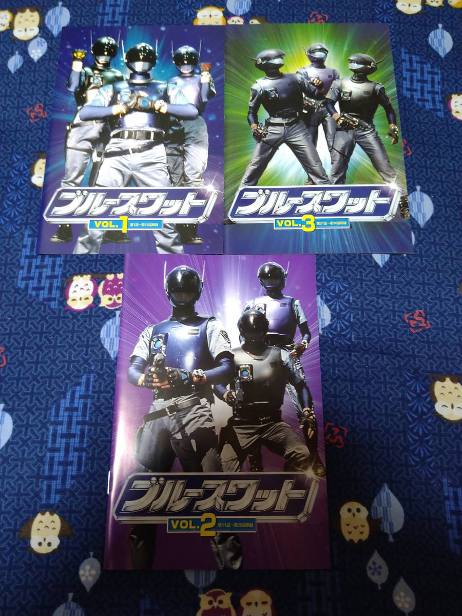  Blue SWAT DVD all 5 volume set the first times limitation version / tv series all 51 story / metal hero series 