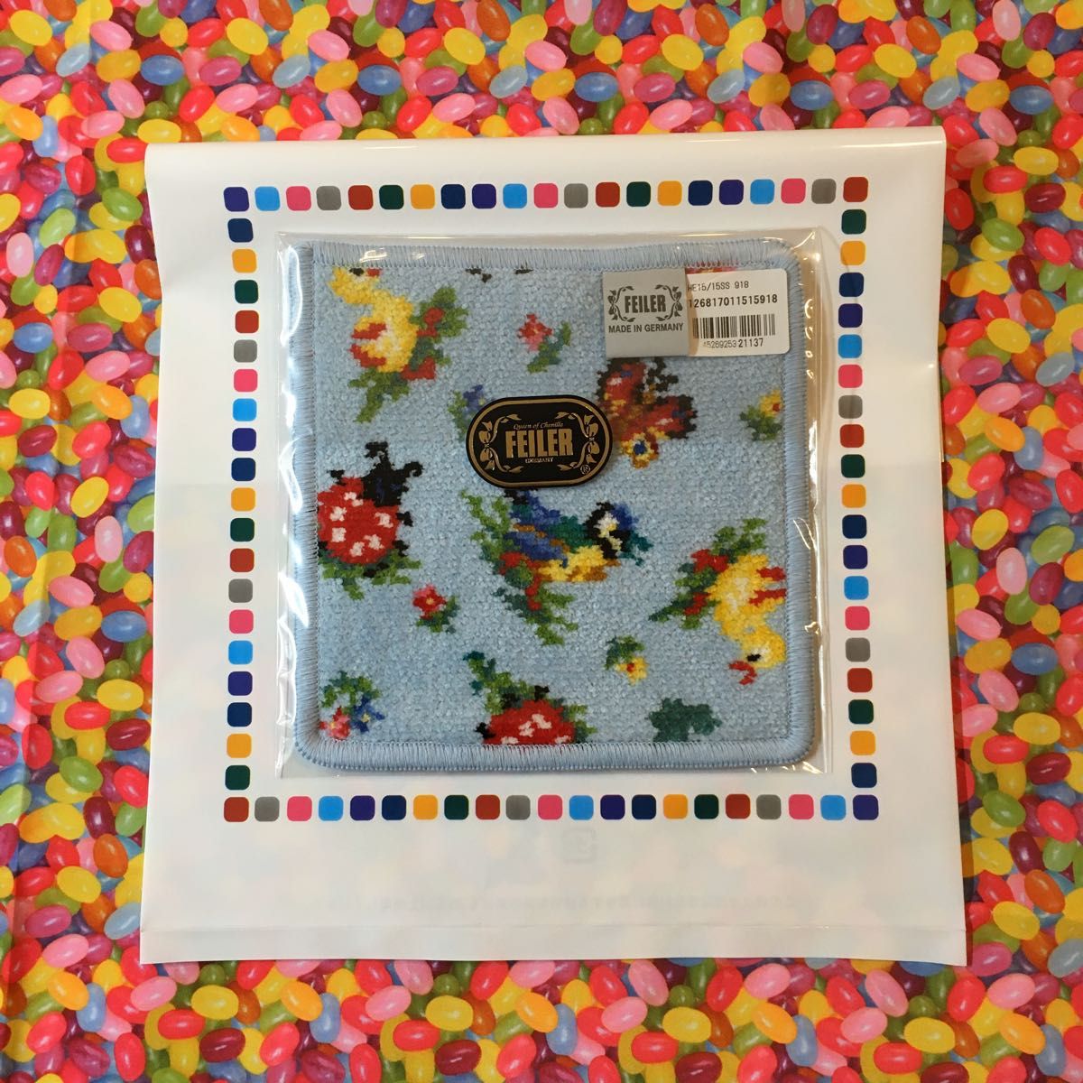 フェイラー ハイジ プティハンカチ ブルーミニ 15x15 マイクロ フェイラー ハイジ プティハンカチ ブルーミニ 15x15 マイクロ