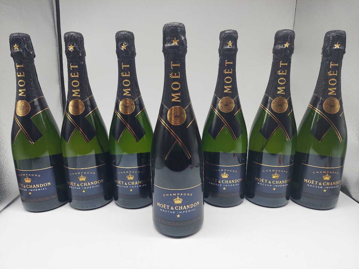 最安値クラス 6本 モエエ シャンドン ネクター インペリアル750ml