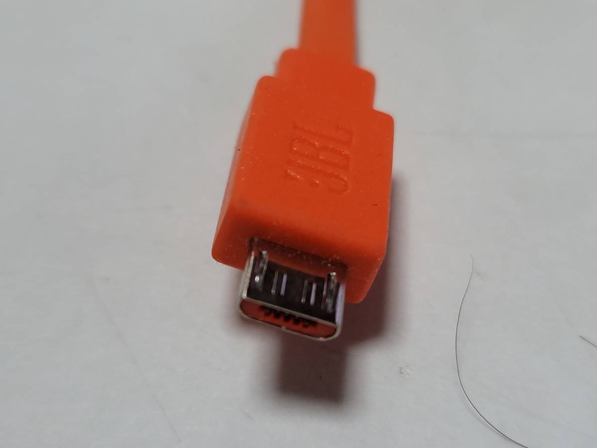 JBL USB2.0タイプAオス - マイクロBケーブル オレンジ 1m_画像2