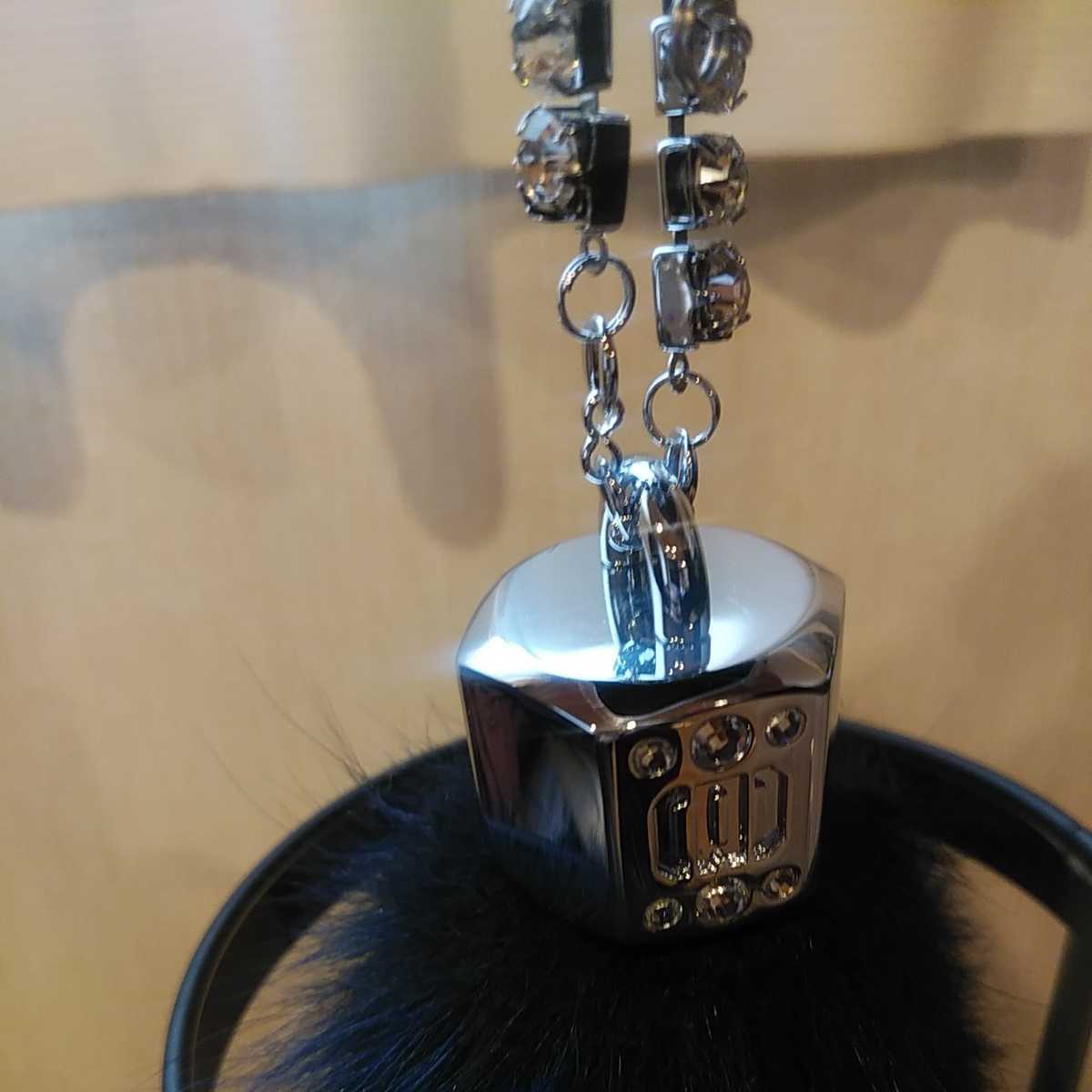 希少!レア!D.A.D フォックファー クリスタルチェーン DAD GARSON