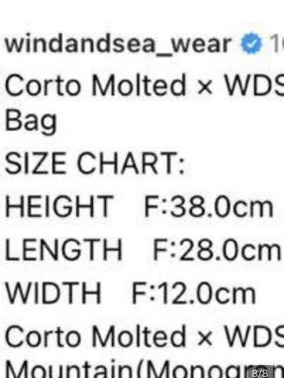 WIND AND SEA CORTO MOLTEDO トートバッグ windandsea ウィンダンシー