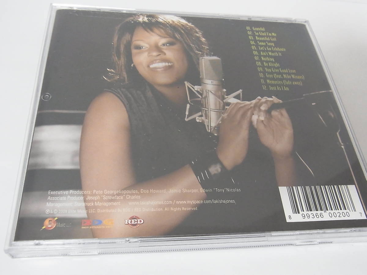 【CD】 LaKisha Jones / So Glad I'm Me 2009 US ORIGINALの画像2