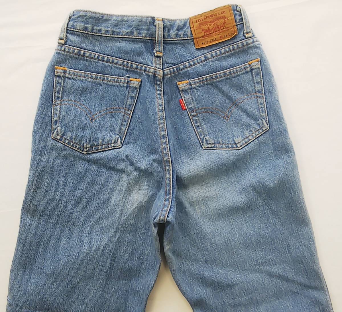 ★日本製*Levi’s W626-0217*サイズW28*レディース*ジーンズ*93年製*90年代*ヴィンテージ*ジーパン*デニム*紙パッチ*リーバイス ＃5562_画像6